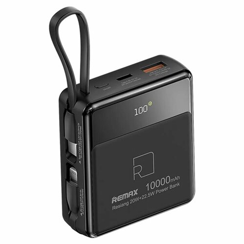 Внешний аккумулятор Remax RPP-605 10000 mAh Black 1290₽