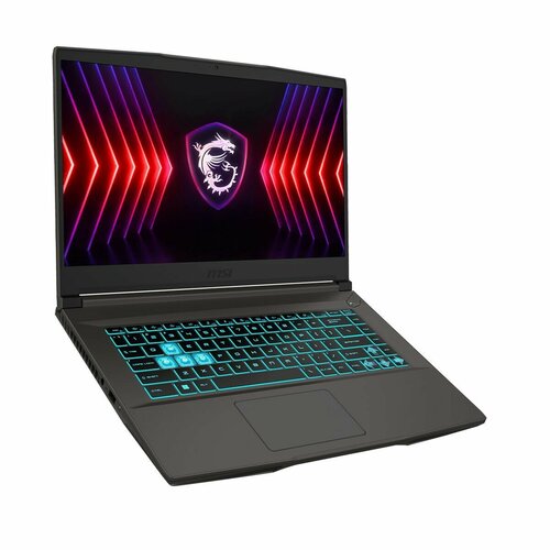 Ноутбук MSI Thin 15 B12UC-1628XRU Core i7 12650H 16Gb SSD512Gb NVIDIA GeForce RTX 3050 4Gb 156 IPS FHD 1920x1080 Free DOS grey 115109₽