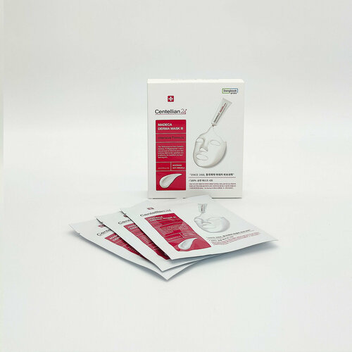 Маска тканевая Centellian24 Madeca Derma Mask, на основе Центеллы Азиасткой