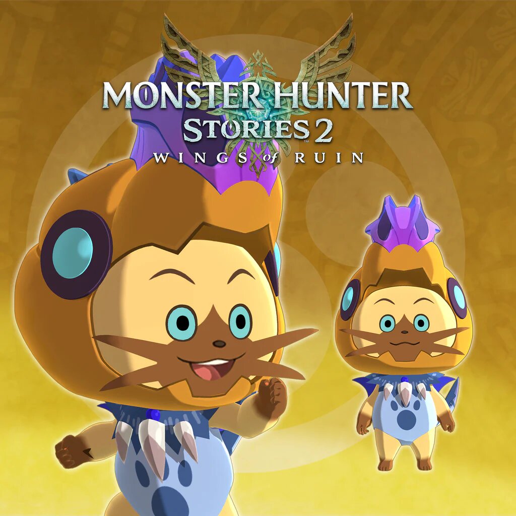 Monster Hunter Stories 2: Wings of Ruin - Navirou's Outfit: Fulgur Anja Costume для PS4, PS5 Цифровая версия для Турецкого аккаунта