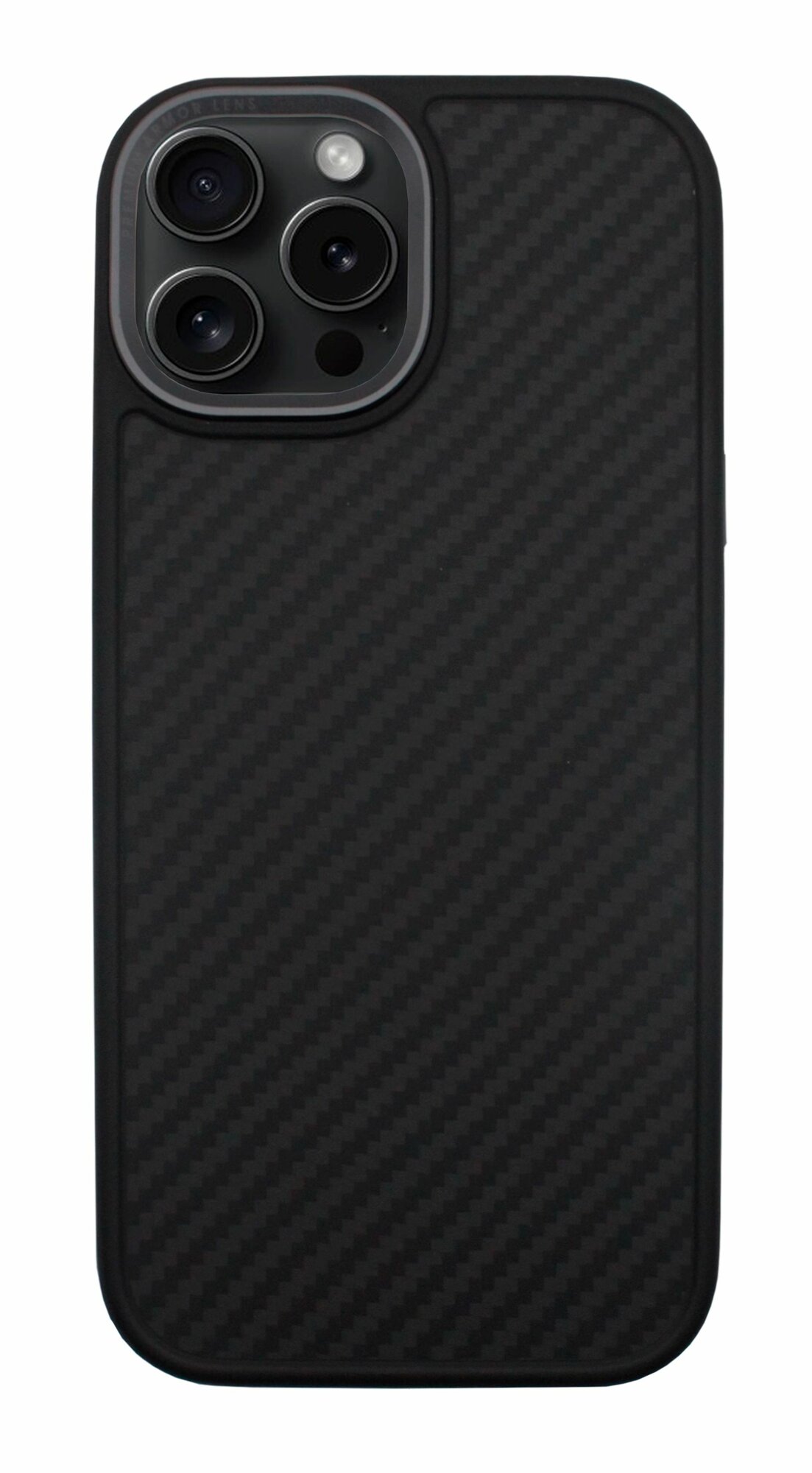 Чехол-накладка Comma Kevlar Series Magnetic Case для iPhone 15 Pro, черный