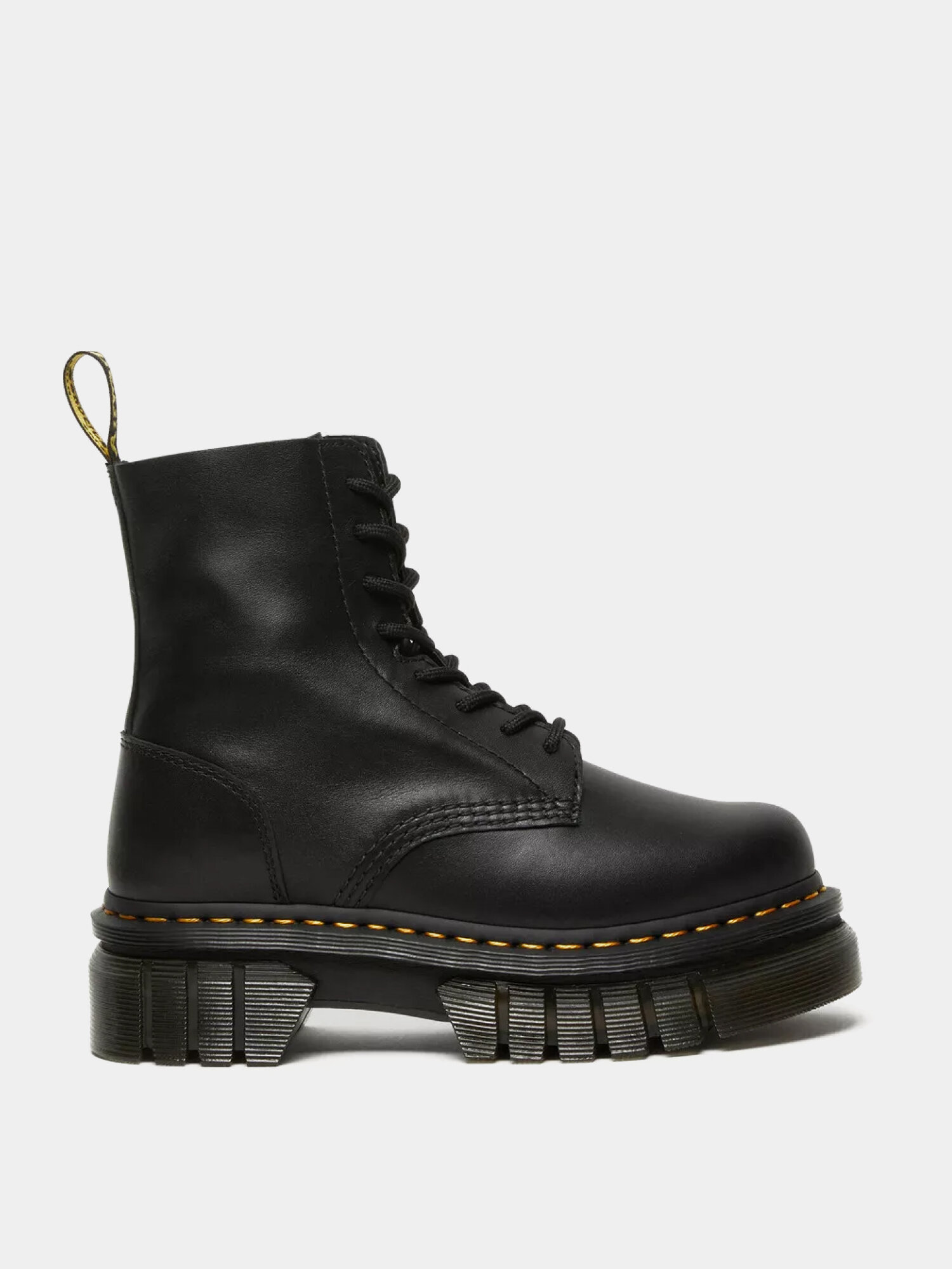 Ботинки Dr. Martens Audrick Nappa Leather Platform, размер 39 EU, черный