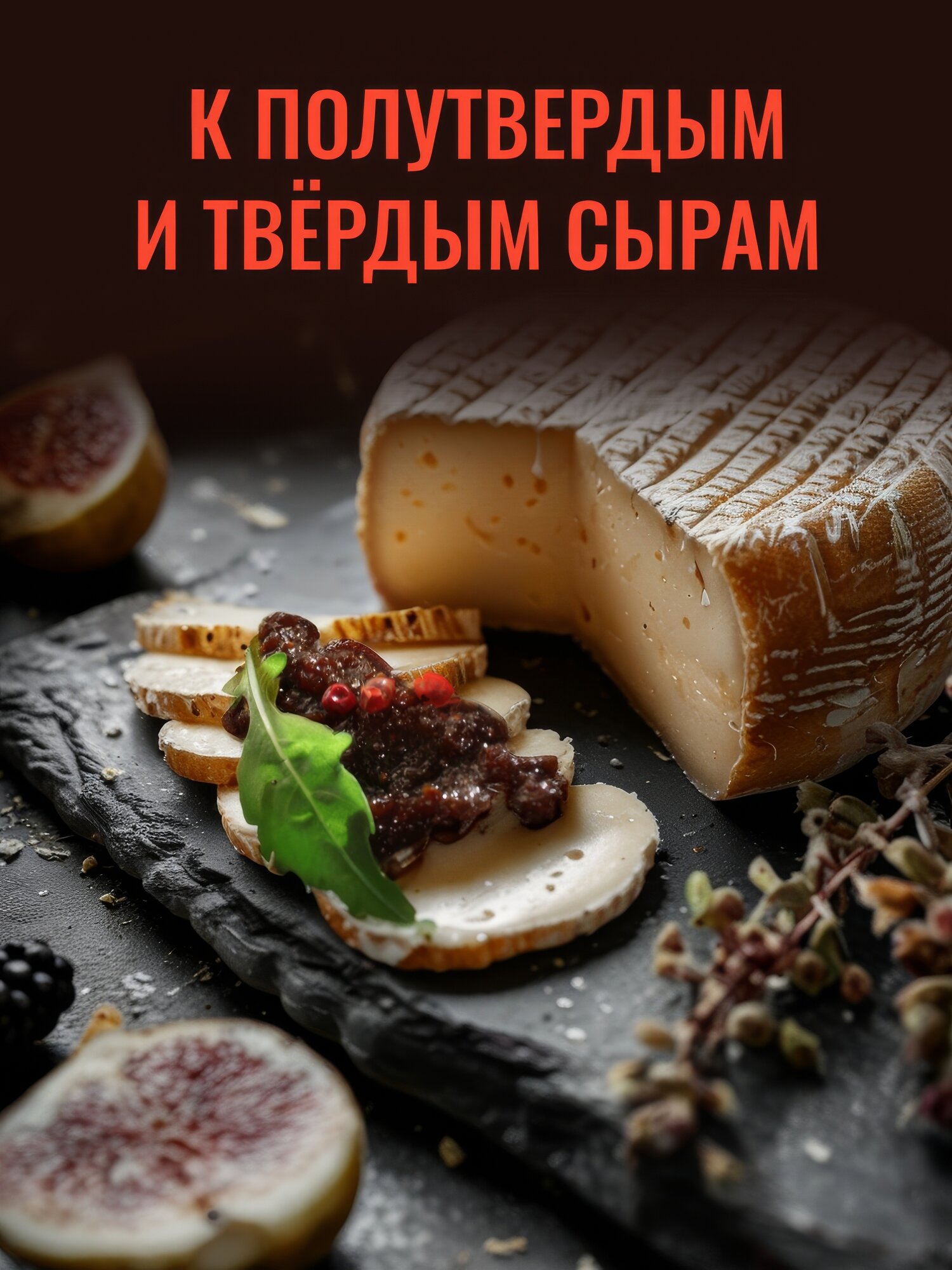 Соус-конфитюр "Инжирная горчица" для сыра, паштета, мяса и птицы 125 гр. "Кухня" — фото 1