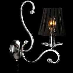 Светильник Eurosvet 80205, цоколь E14, мощность 40 Вт, IP20, настенный, тканевый плафон