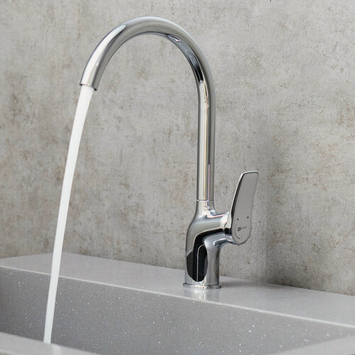 Изображение товара Смеситель Lemark Ortus LM11361C для кухонной мойки, с подключением к фильтру с питьевой водой, хром