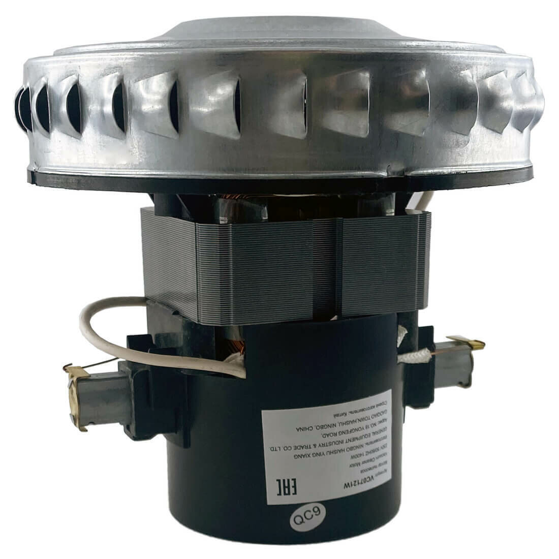 Двигатель для моющего пылесоса 1400W H-130/38 D-130/135/67.5 мм VC07121W k2 p22 двигатель строительного пылесоса — фото 1