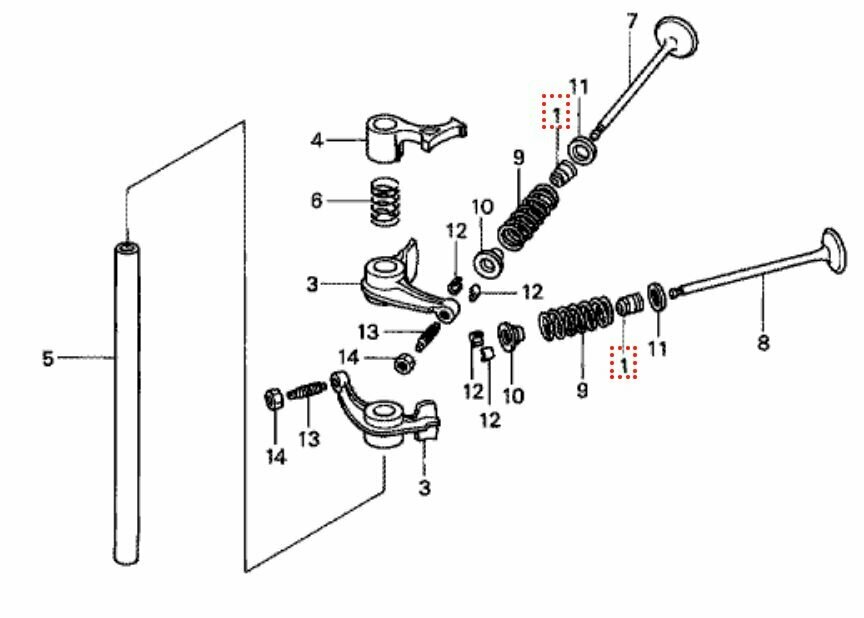 Маслосъёмный колпачок для двигателя лодочного мотора и мототехники Honda (ARAI); Артикул Honda: 12209GB4682 (Оригинал)