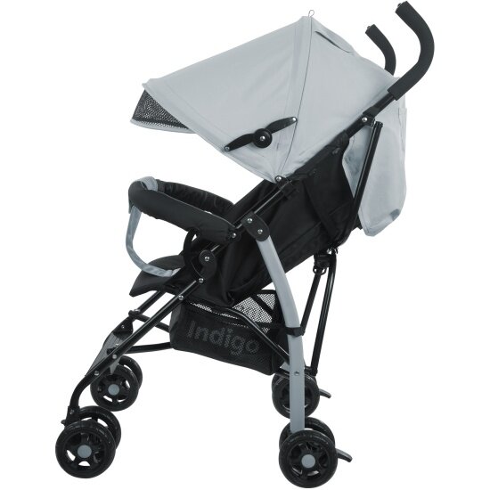 Обзор: Прогулочная коляска Indigo B805 BONO серый