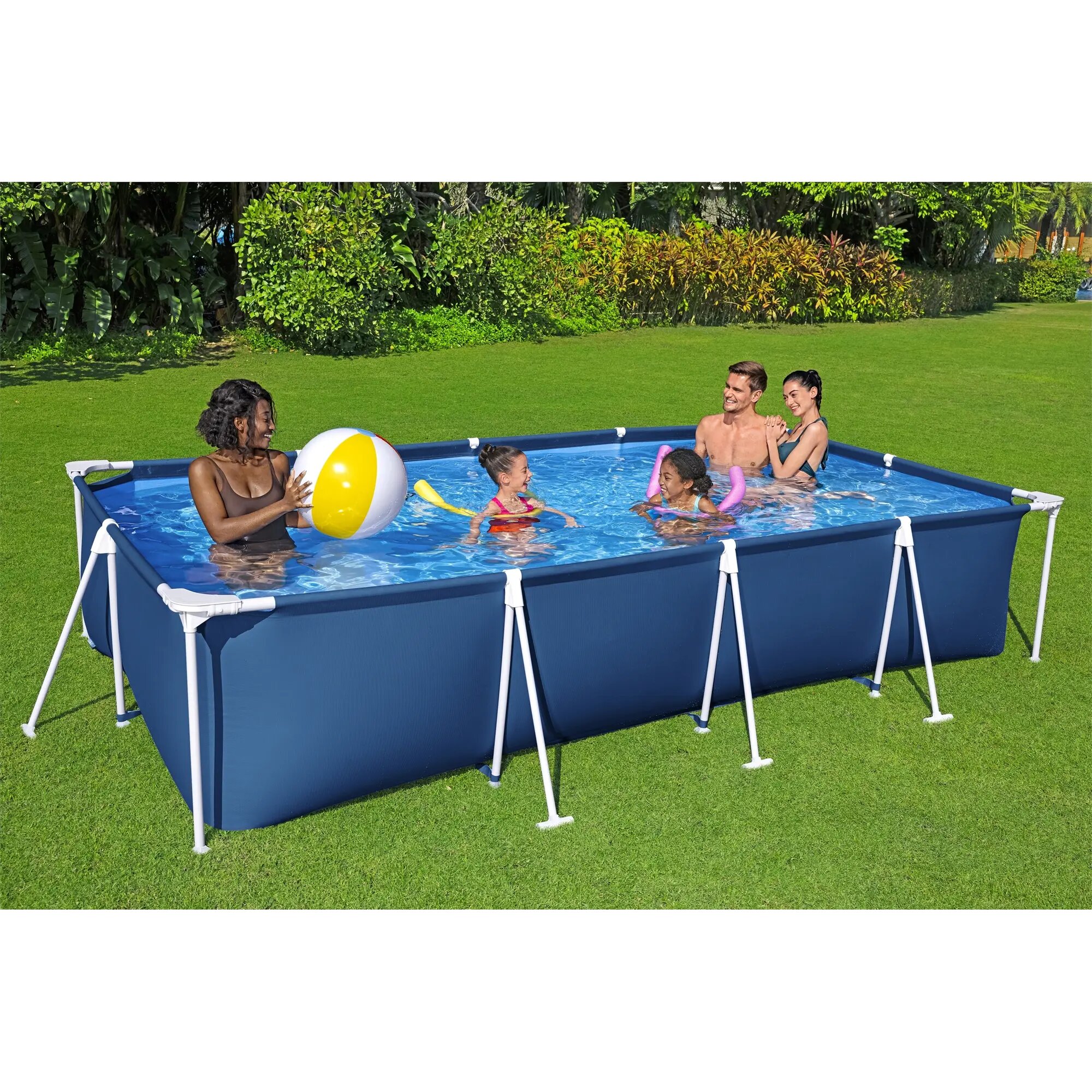 Изображение Бассейн Bestway 56405 Steel Pro, каркасный, 400 x 211 x 81 см
