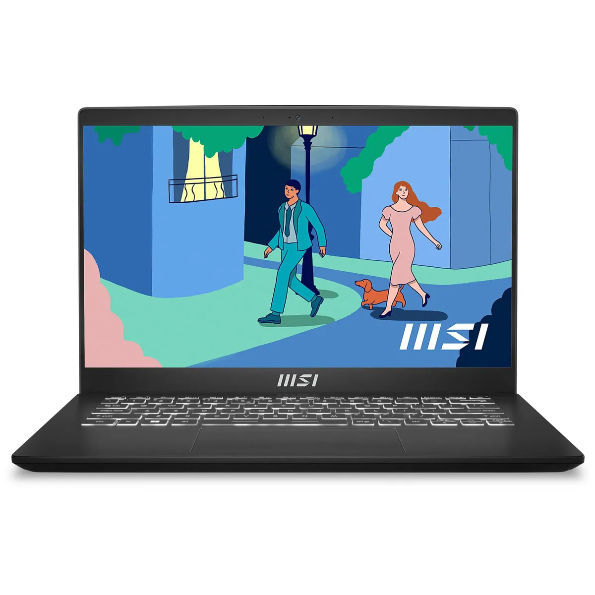 Ноутбук MSI Modern 14 C7M 14"/IPS/FHD/Ryzen 5 7530U/8/SSD512Gb/Win11pro/silver