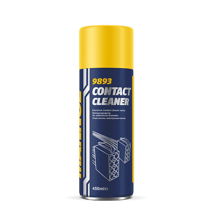 9893 MANNOL CONTACT CLEANER 450 мл. Очиститель электроконтактов