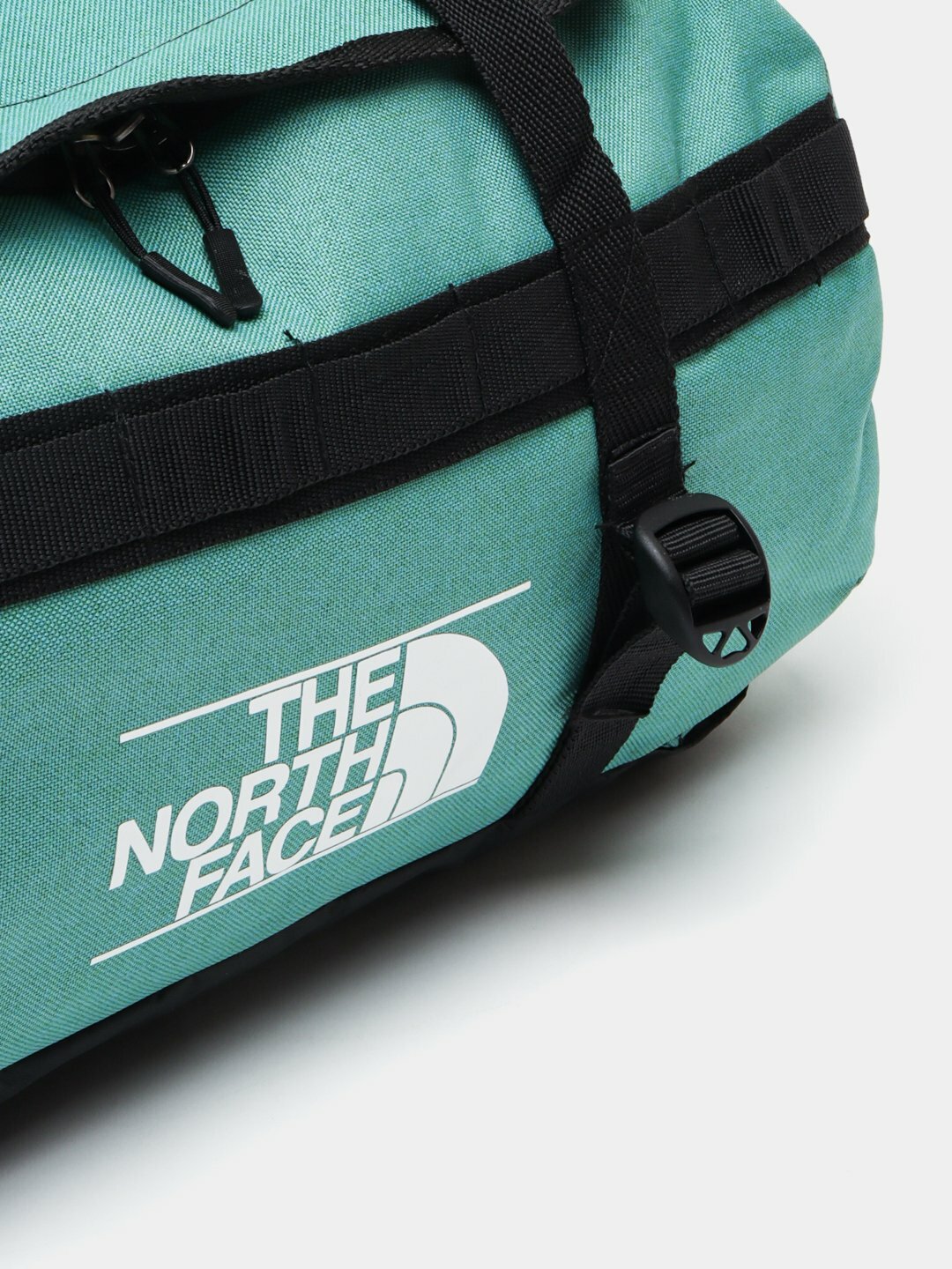 Сумка спортивная , 14 л, 28х16х45 см, ручная кладь, бирюзовый — фото 1