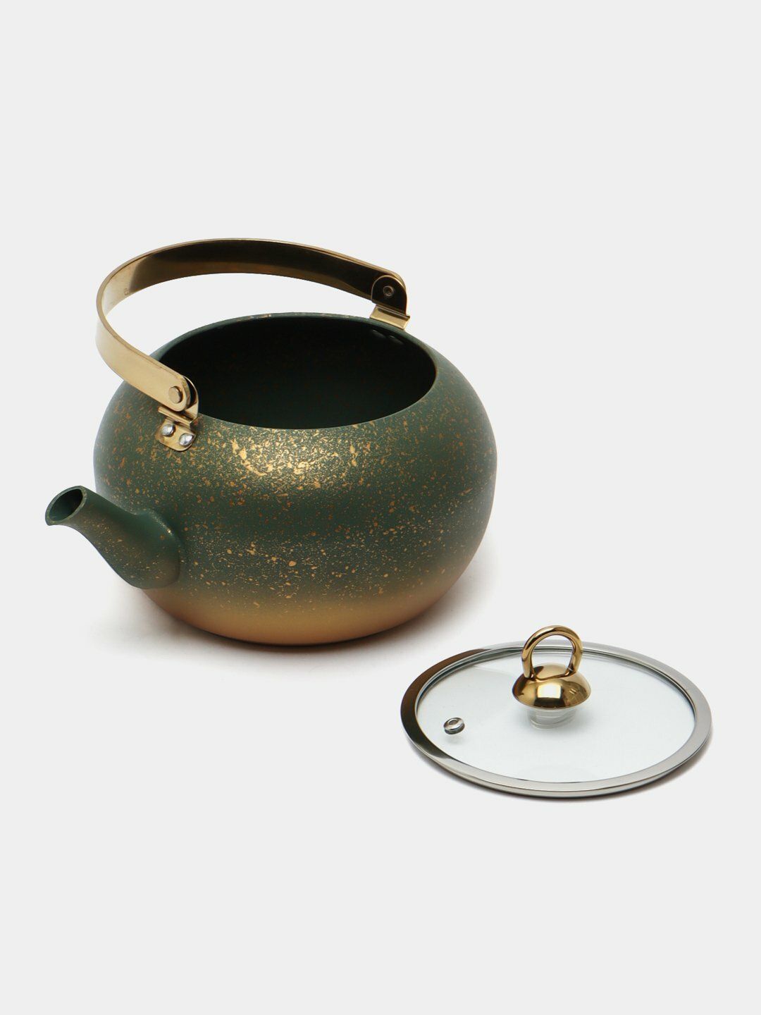 Чайник O.M.S Collection 8212-XL "Зеленое яблоко", алюминий, 3 л — фото 1