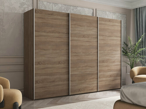 Изображение товара Шкаф Эста 2-х дверный ЛДСП 240х240х66, Мебельная компания Е1, Дуб Бардолино