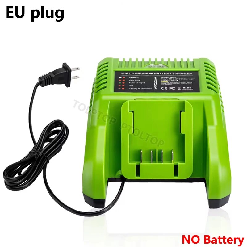 Быстрое зарядное устройство Greenworks GLB-40V EU plug