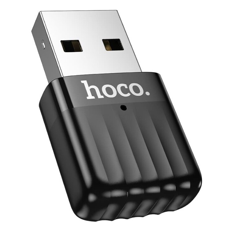 Wi-Fi адаптер Hoco HI33 Mini Wireless USB Network Card Wi-Fi 5 650M, Dual mode 2.4G/5.8G, 2dBi, Черный — фото 1