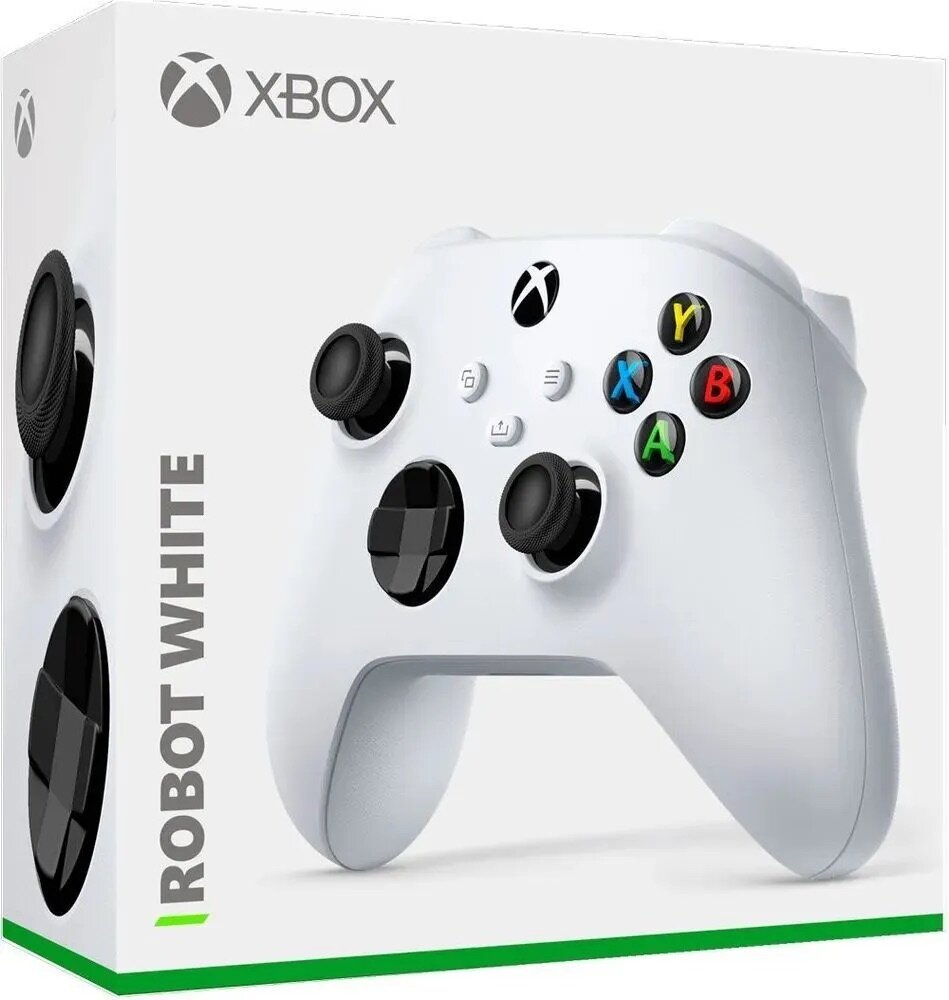 Геймпад Microsoft для Xbox Series X/S Wireless Controller, A1914, Белый (Robot White) — фото 1