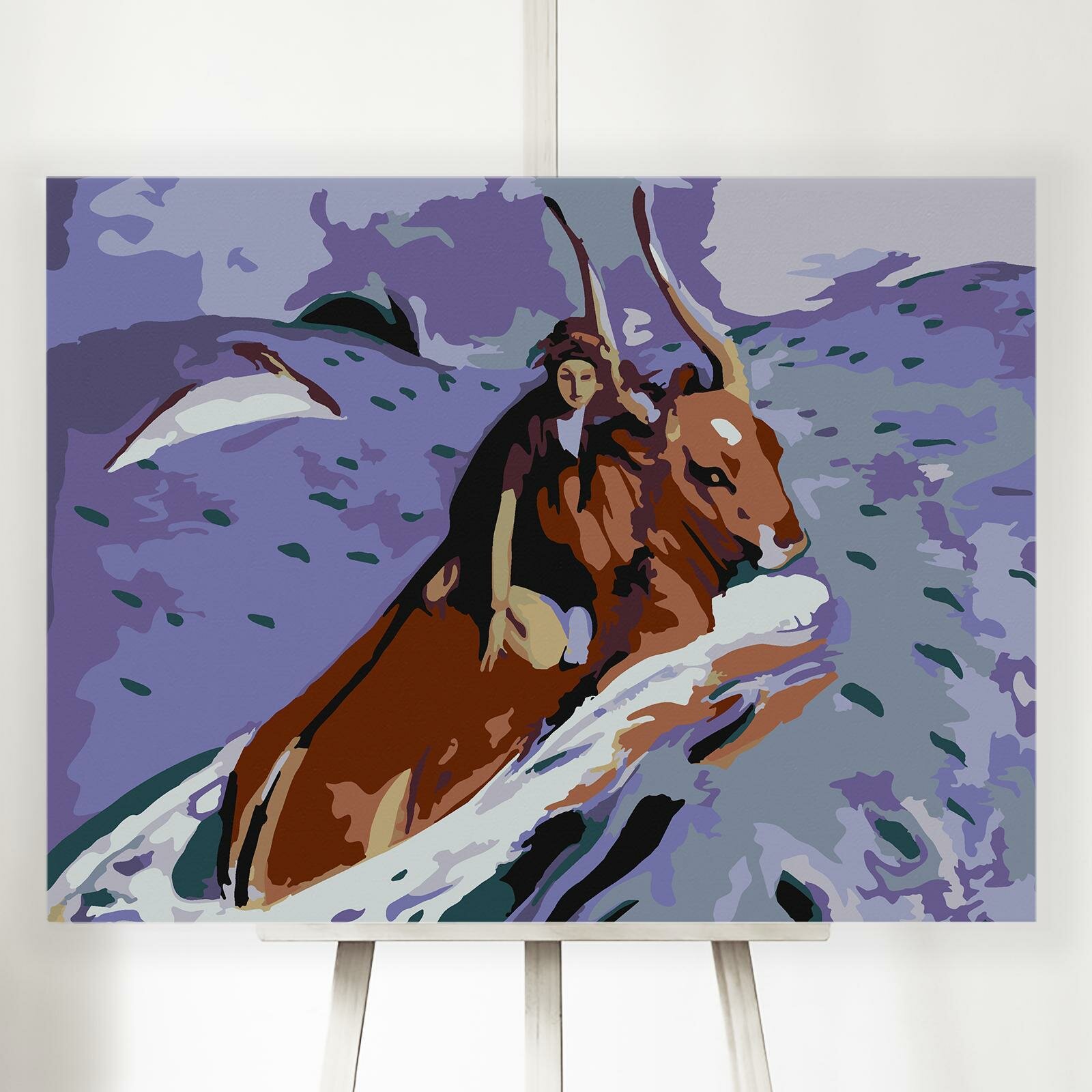 Картина по номерам Red Panda Похищение Европы 30х40см р54154 887797366 3 