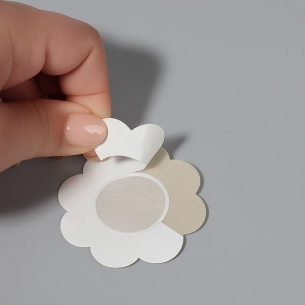 Бюстгальтер-невидимка, размер 38-42, бежевые — фото 1