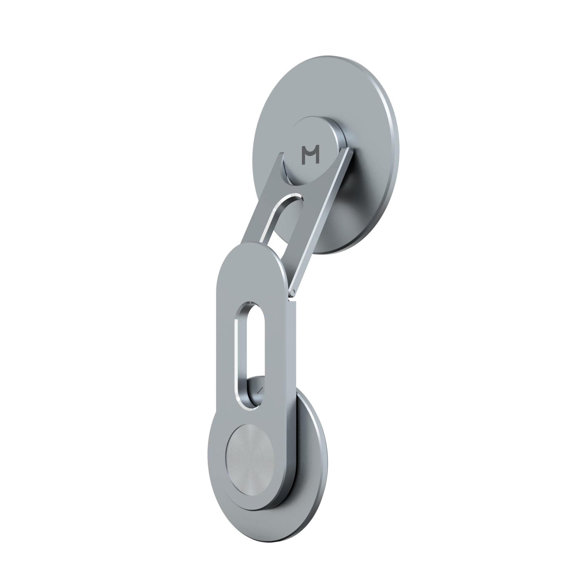 Держатель для телефона Magssory ACM001 магнитный серебристый кевлар металл