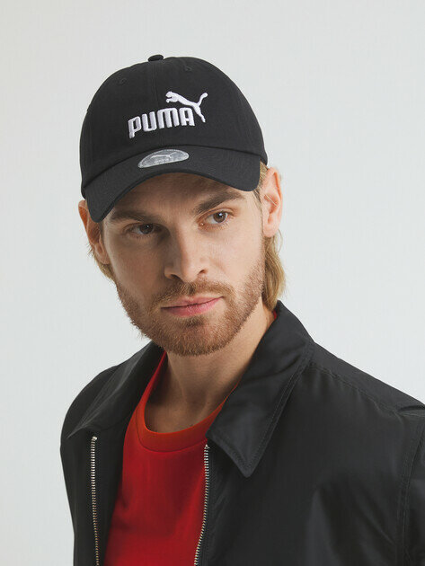 Бейсболка PUMA для мужчин, размер б/р, черный