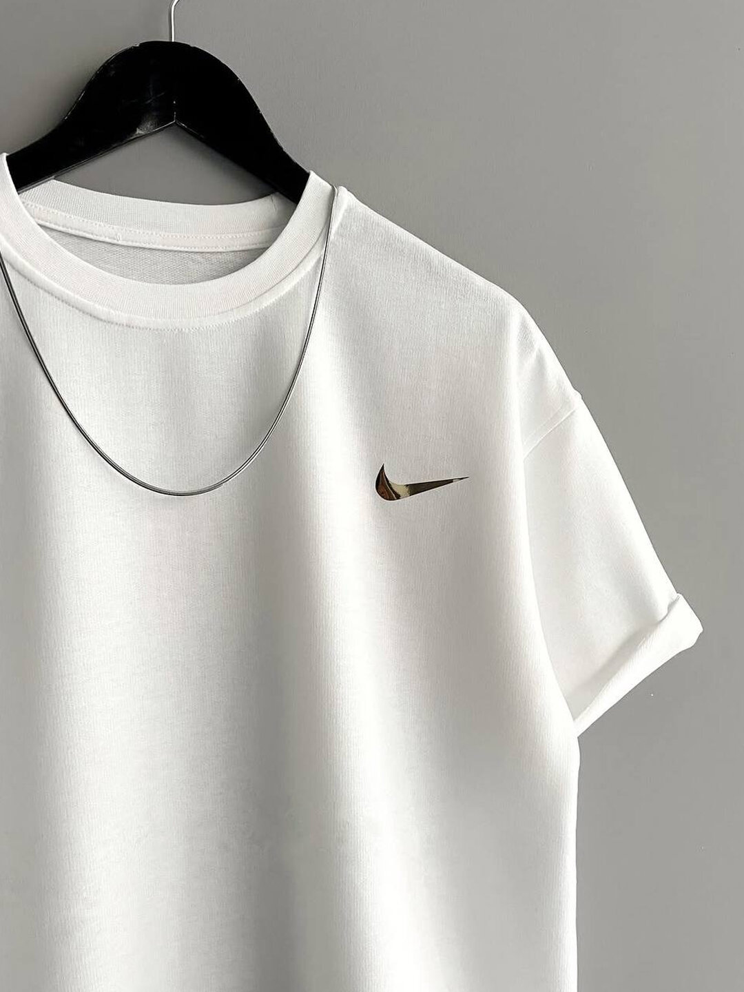 Футболка NIKE, 1 шт., размер 48, белый — фото 1