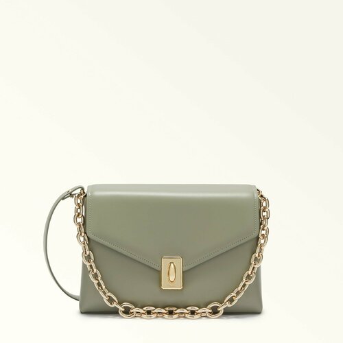 Сумка кросс-боди FURLA FURLA MERIDIANA M CBODY WDOUBLE STRAP хаки 41650₽