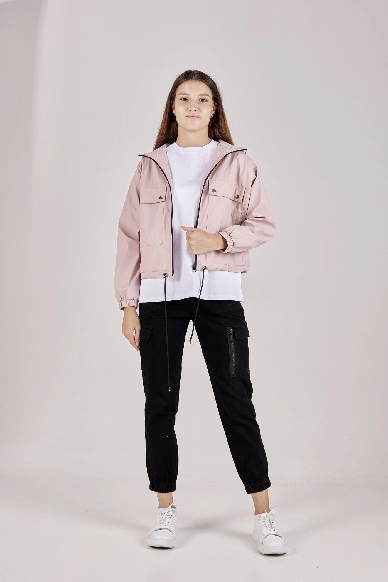 Ветровка Selfie, размер M, розовый — фото 1