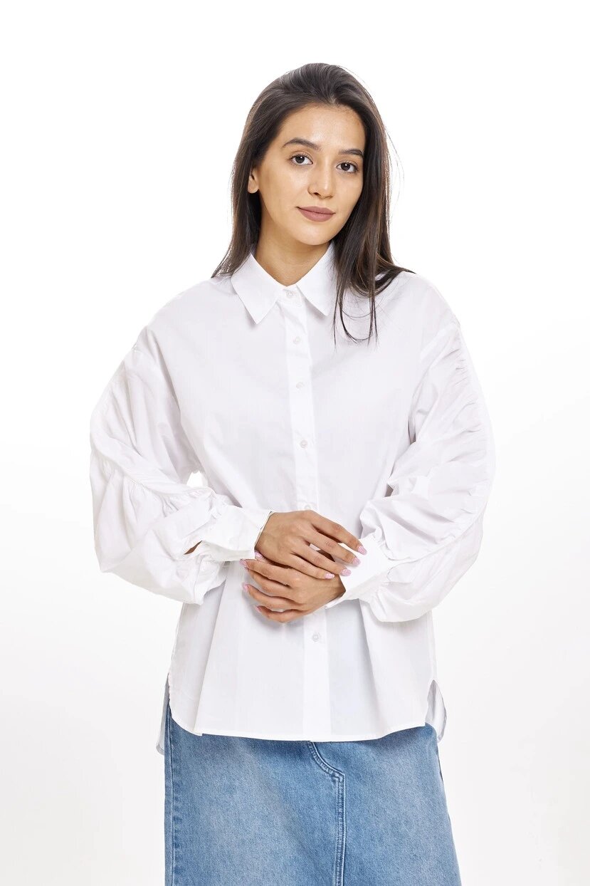 Рубашка Selfie, размер L, белый — фото 1