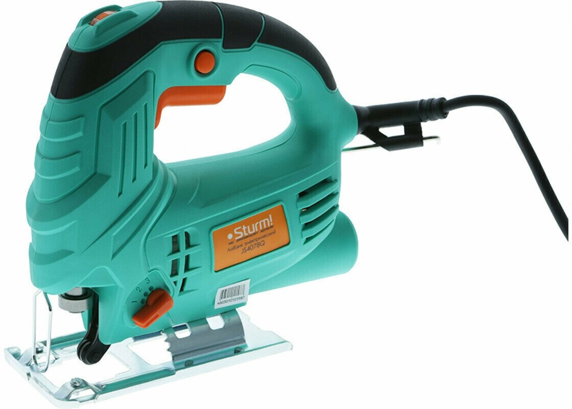 Лобзик электрический Sturm! JS4078Q 780 Вт 70/8 мм (дерево/металл) быстрозажимной 4ст. маятник