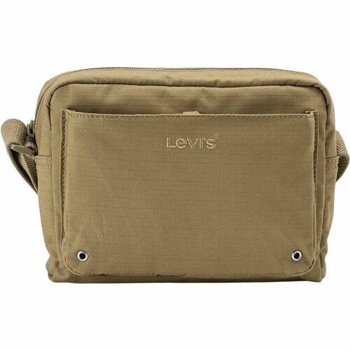 Сумка спортивная Levis 18х125 см ручная кладь коричневый 5266₽