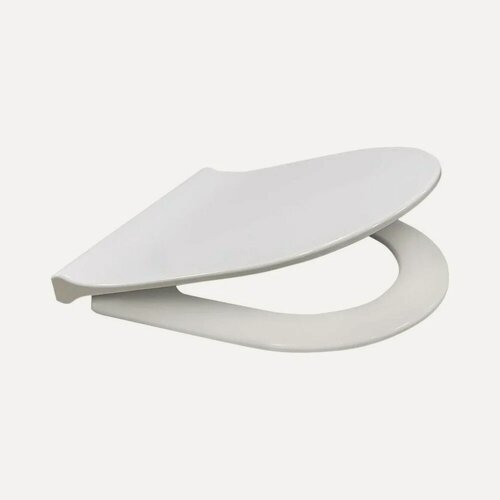 Изображение товара Универсальное сиденье Vitra с микролифтом, дюропласт 801-003-019, семейное овальное сиденье с быстросъёмной крышкой