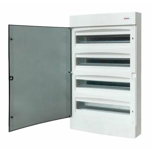 Щит распределительный навесной Unix прозрачная дверь 72 модуля 4х18 IP41 EKF PROxima 18279₽