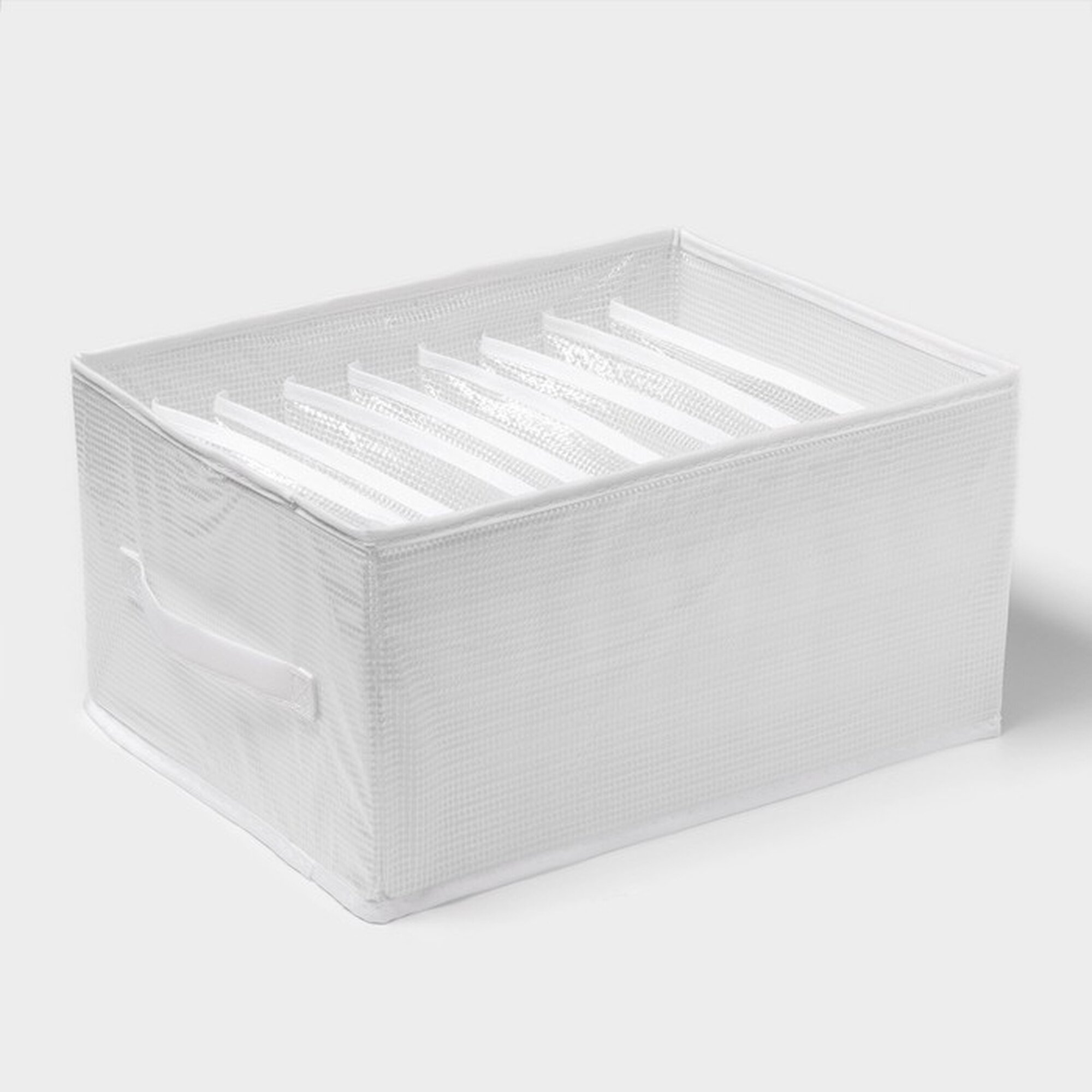 Органайзер для хранения белья «Арктик» 9 отделений 32×25×17 см цвет белый