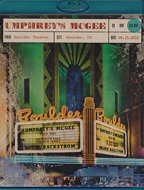 Umphreys McGee TourGigs Collection Boulder Theater Boulder CO 09 15 2012 (Blu-ray диск)