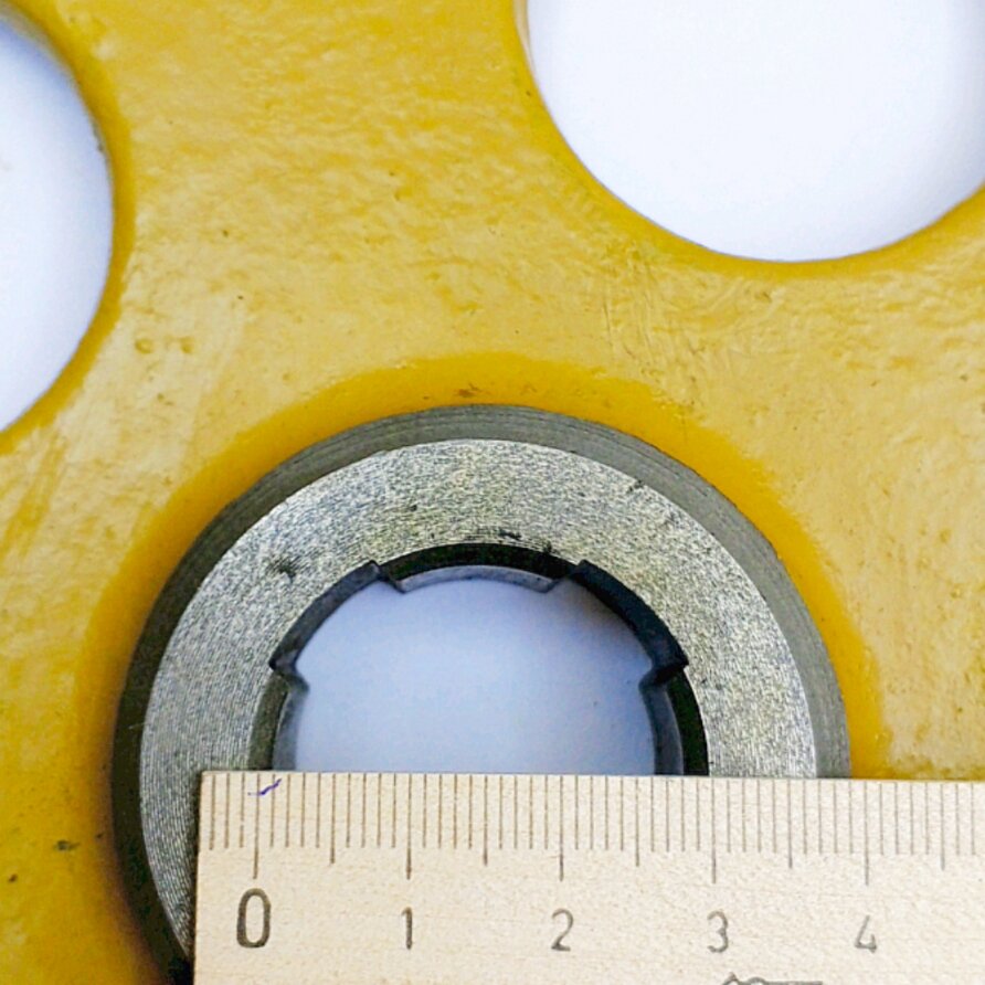 Шестерня m2 z100 D204мм посадка d28мм — фото 1