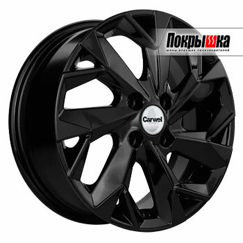 Диски литые Carwel Вага 5.5х14/4х100 D67.1 ET43.0, BL