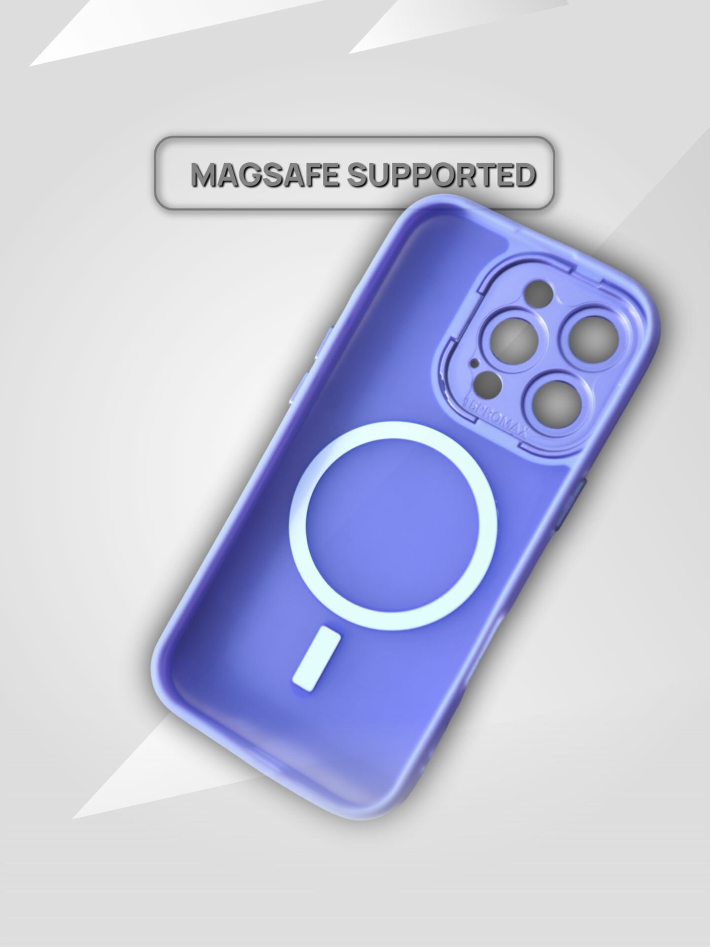 Чехол для iPhone 16 Pro, защита камеры, магнит для беспроводной зарядки — фото 1