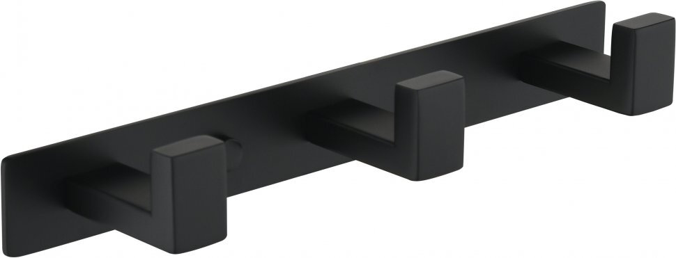 Полотенцадержатель на планке 3-й Grocenberg AC0013BL, материал латунь, настенный