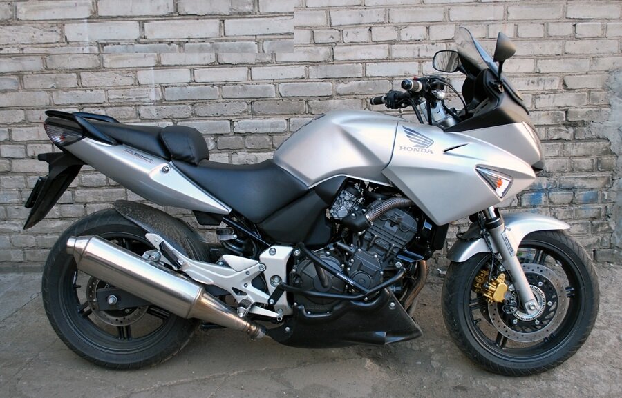 Дуги на мотоцикл HONDA CBF600, CBF600S 04-07 STREET, черный матовый цвет
