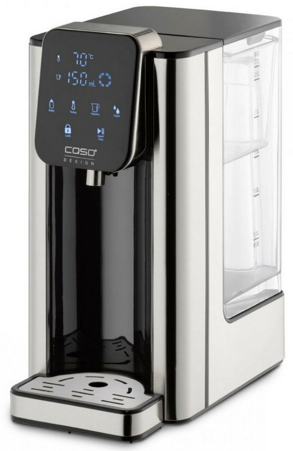 Диспенсер горячей воды Caso HW 660  цифровой дисплей  блокировка