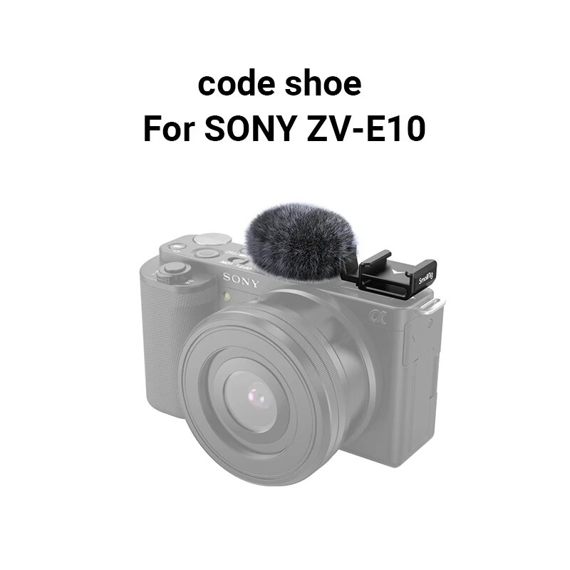 Клетка SmallRig для Sony ZV-E10, Cold Shoe Windshield