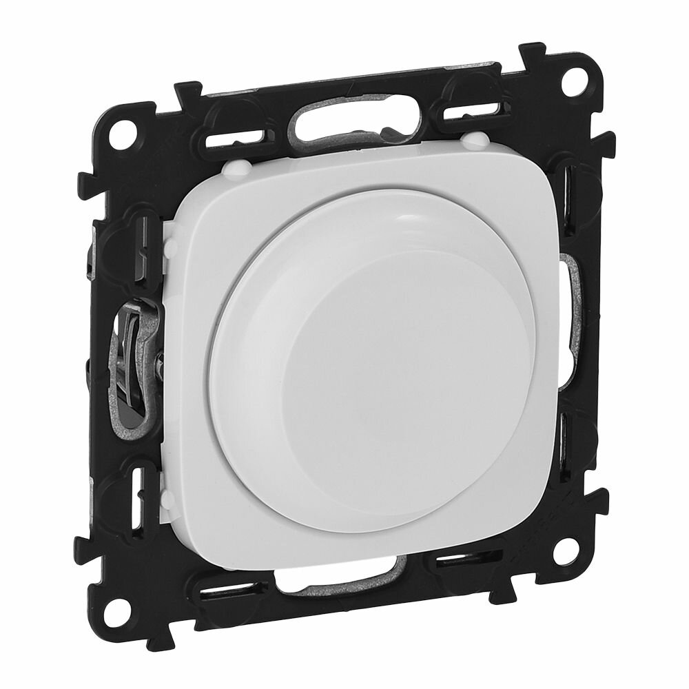 Legrand Valena ALLURE DIY Бел Светорегулятор поворотный 300Вт универсальный без нейтрали Legrand арт.752760