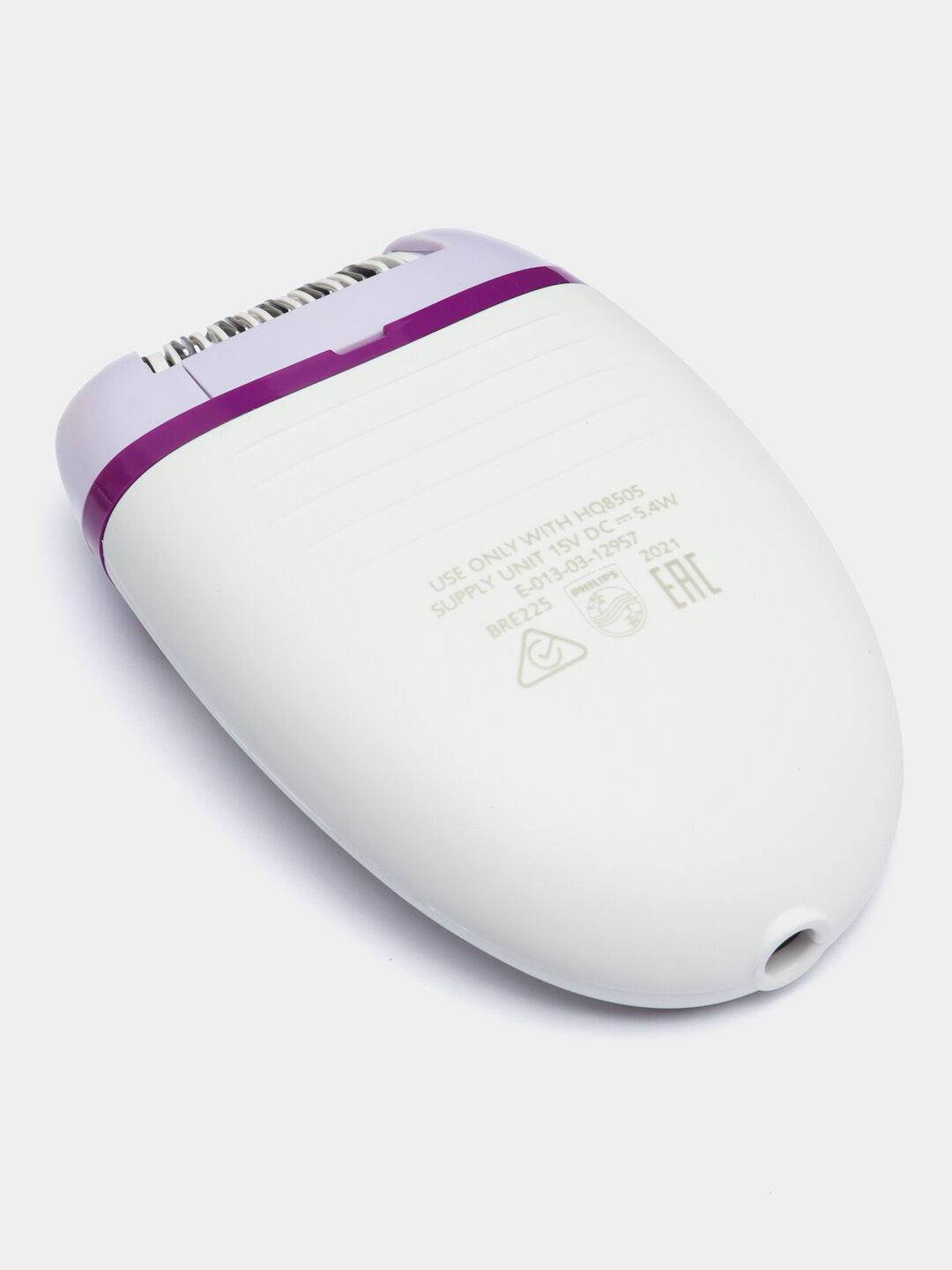 Эпилятор Philips Satinelle Essential BRE225, двойной режим скорости, пинцеты из металла, белый — фото 1