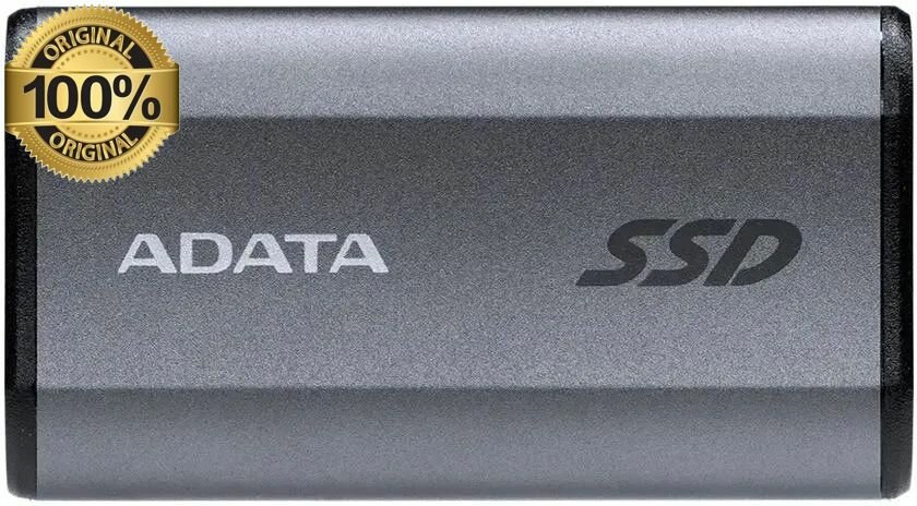 Внешний SSD-диск ADATA Накопитель SSD A-Data USB-C 500Gb AELI-SE880-500GCGY SE880 2.5" серый