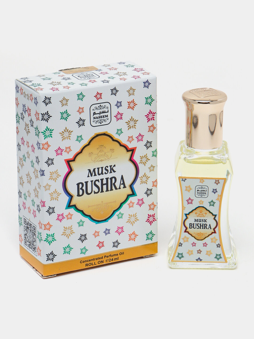 Масляные духи Naseem "Musk Bushra", роликовый аппликатор, цитрусовый аромат, 24 мл