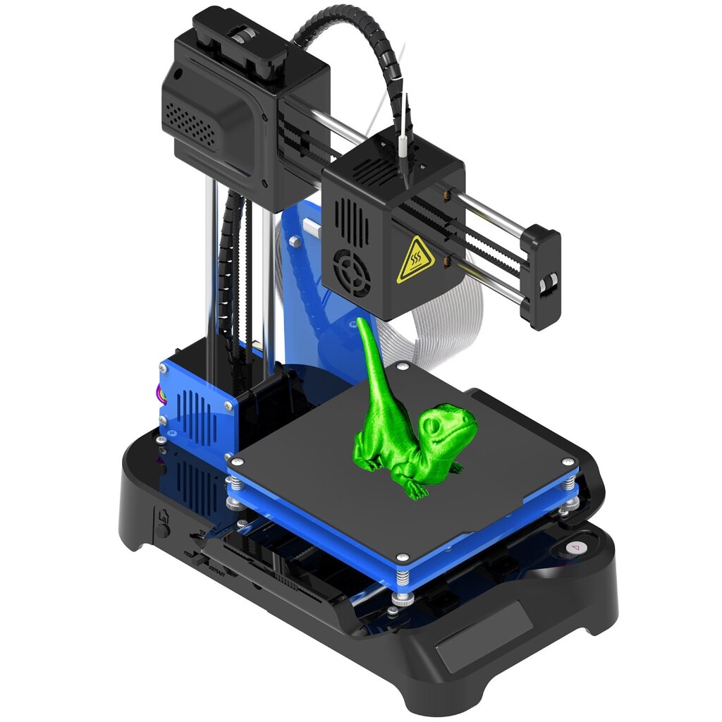 Мини-3D-Принтер Для Начинающих С Технологией FDM, 3D-Печатная Машина С Поддержкой Нитей 1.75mmPLA, Простая Настройка и операции