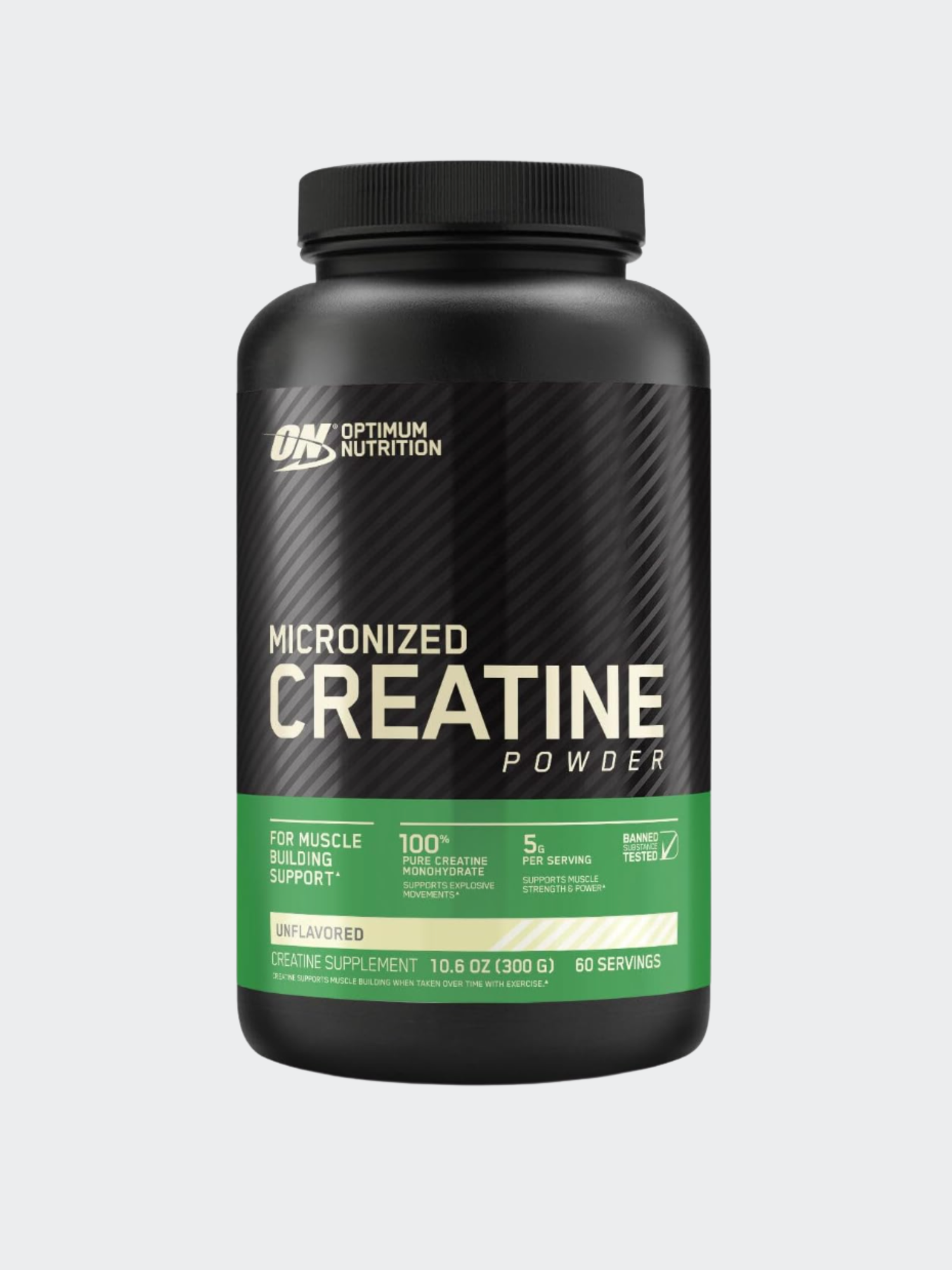 Креатин Optimum Nutrition Creatine Powder ON, моногидрат, 300г (USA)