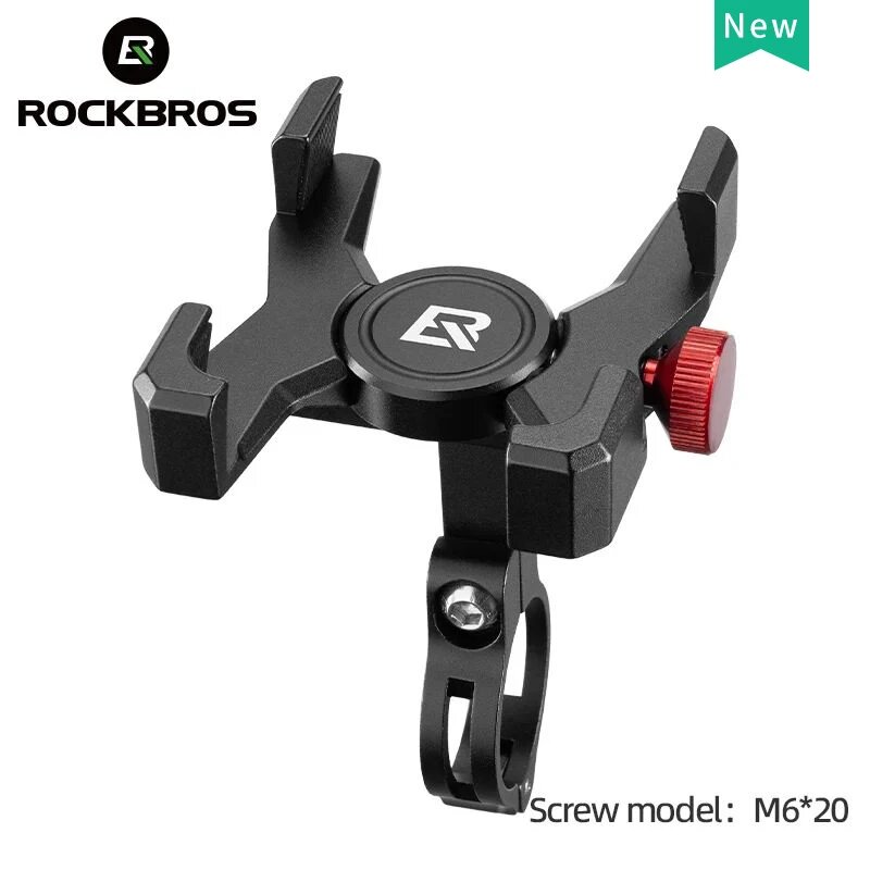ROCKBROS Держатель для телефона из алюминиевого сплава 4,7-7,09 дюймов