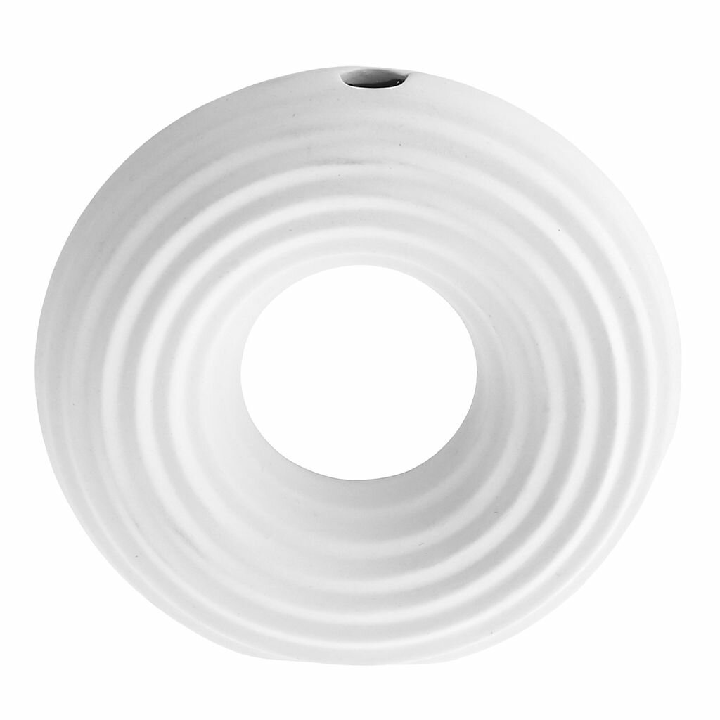 Ваза настольнкерамическая "Кабо-Верде 3" 100мл, белый,